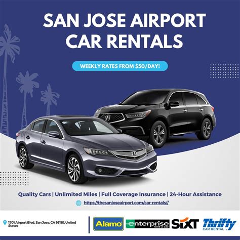 thrifty car rental san jose airport|car rentals at sjo airport.